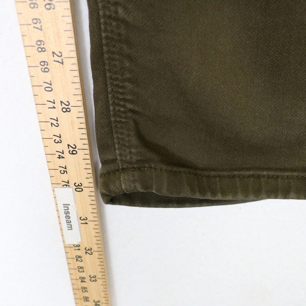 DU/ER Pants N2X Slim Fit Chino Performance Stretch Olive Men 32x30 - Picture 8 of 9